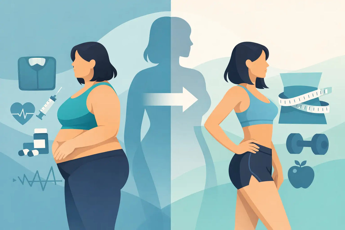 Medical Weight Loss Body Transformation Example