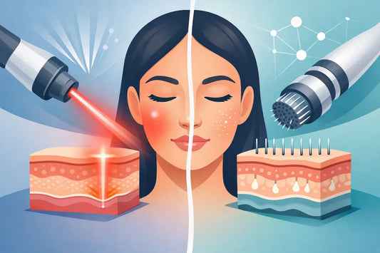 Laser Resurfacing vs Microneedling